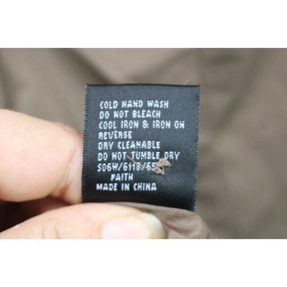 Reiss Button Down Midi Dress-Size 10-Lined-Side Zip - Picture 6 of 11